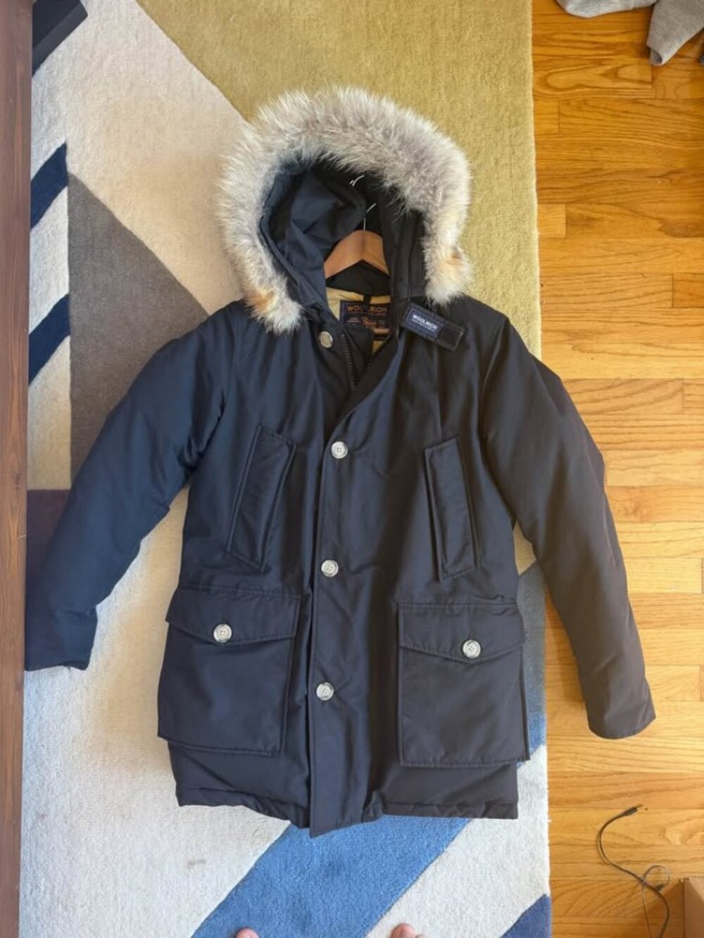 Woolrich Arctic Parka - Black, Men's Small